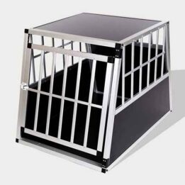 Aluminum Dog cage Large Single Door Dog cage 65a 06-0768 petclothesfactory.com