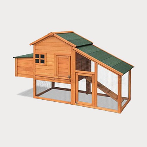 Wooden chicken coop cage SBS rainproof roof cover Size 171x 66x 121cm 06-0795 Rabbit Cage & Wood, Wooden Rabbit House cat beds