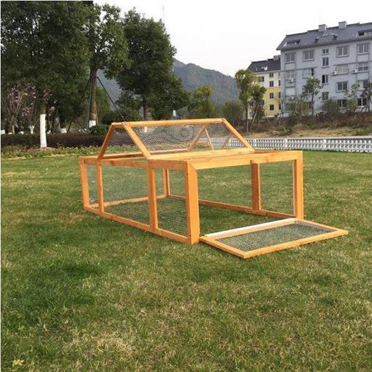 Rabbit Cage Chicken Coop Rabbit Hutch for Sale Cheap Easy Clean Wooden Custom Logo Double Water-based Painting petclothesfactory.com
