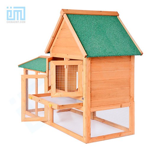 Big Wooden Rabbit House Hutch Cage Sale For Pets 06-0034 Chicken Cage: Wooden Hen Coop Egg House 06-0034
