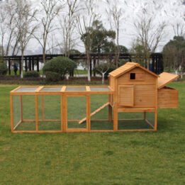 Chinese Mobile Chicken Coop Wooden Cages Large Hen Pet House petclothesfactory.com