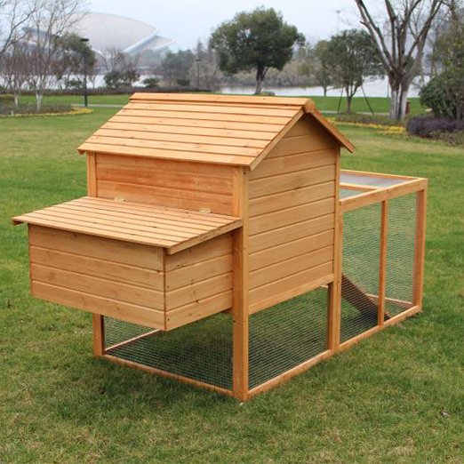 Chinese Mobile Chicken Coop Wooden Cages Large Hen Pet House Chicken Cage: Wooden Hen Coop Egg House Chicken cage