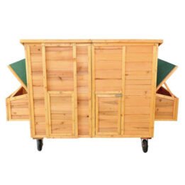 Large Outdoor Wooden Chicken Cage Two Egg Cages Pet Coop Wooden Chicken House Pet products factory wholesaler, OEM Manufacturer & Supplier petclothesfactory.com
