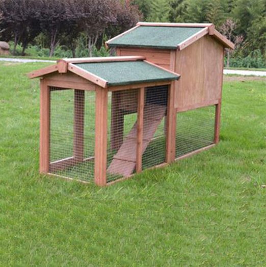 Outdoor Wooden Pet Rabbit Cage Large Size Rainproof Pet House 08-0028 petclothesfactory.com