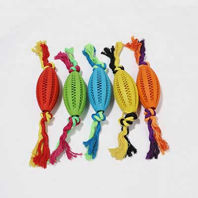 Large Dog Toy: Rugby Shape Molar and Cleaning Teeth 06-0682 Pet Toys: Pet Toys Products, Dog Goods 2020 dog toy