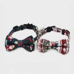 Dog Bow Tie Christmas: New Christmas Pet Collar 06-1301 petclothesfactory.com