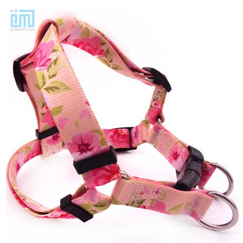 Wholesale cute military printing fabric tactical pet dog harness 06-1476-(H)