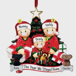 DIY Personalise Family Christmas Tree PVC Decorations Tree petclothesfactory.com