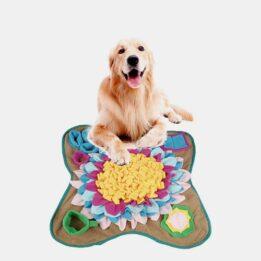 Newest Design Puzzle Relieve Stress Slow Food Smell Training Blanket Nose Pad Silicone Pet Feeding Mat 06-1271 Pet products factory wholesaler, OEM Manufacturer & Supplier petclothesfactory.com