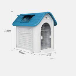 PP Material Portable Pet Dog Nest Cage Foldable Pets House Outdoor Dog House 06-1603 petclothesfactory.com