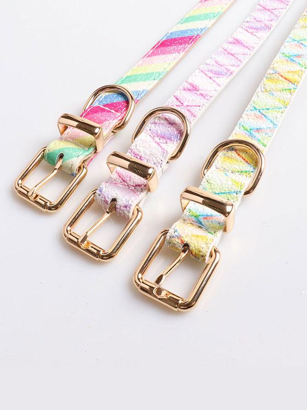 New Design Luxury Dog Collar Fashion Acrylic Dog Collar With Metal Buckle Dog Collar 06-0543 Pet products factory wholesaler, OEM Manufacturer & Supplier petclothesfactory.com