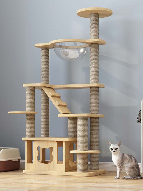 Wholesale cat furniture | OEM wood furniture | Cat climbing frame
