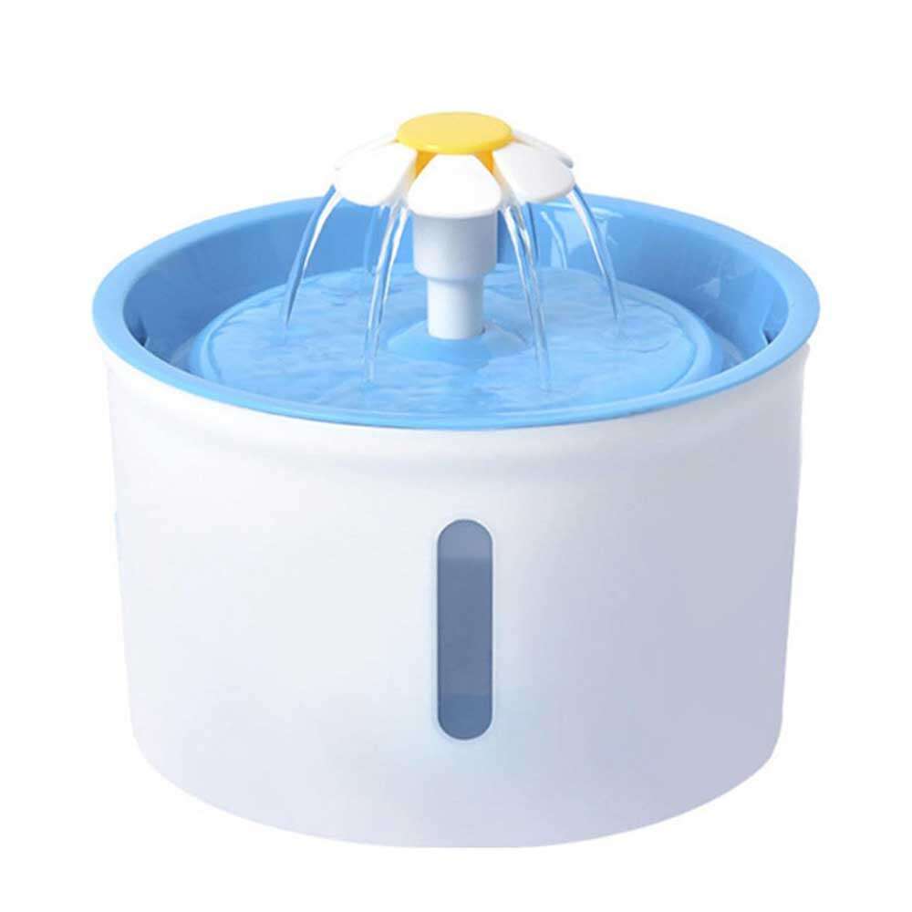Square Small Flower Pet Water dispenser cat dog water basin Running water circulation electric water feeder fountain water fountain