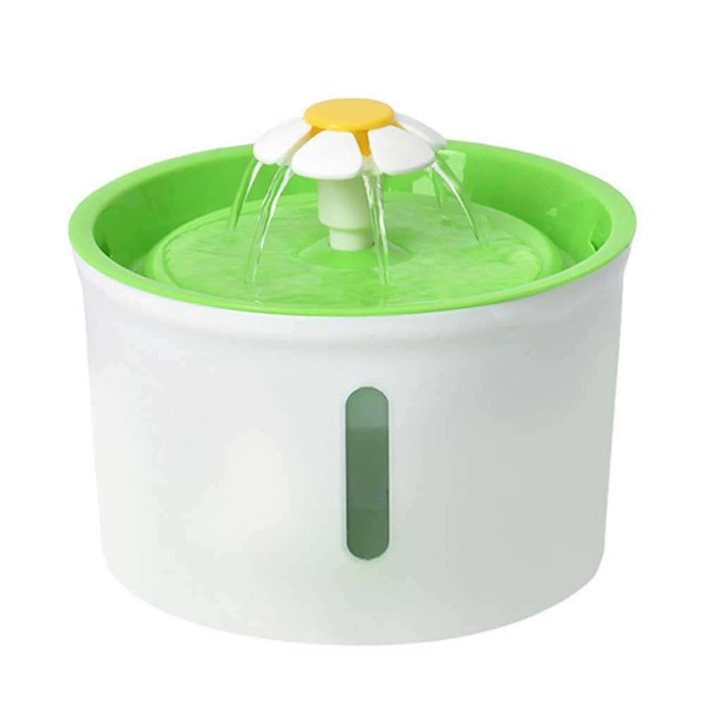 Square Small Flower Pet Water dispenser cat dog water basin Running water circulation electric water feeder fountain water fountain