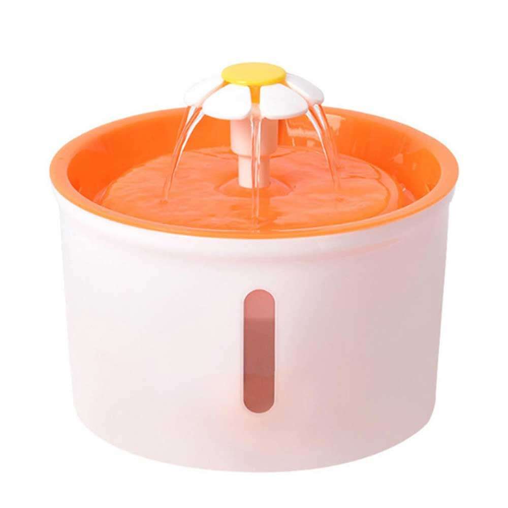 Square Small Flower Pet Water dispenser cat dog water basin Running water circulation electric water feeder fountain water fountain