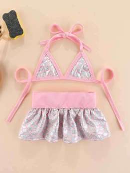 Summer Pet Clothing Pet Bikini Set Swimsuit Teddy Beach Cloth Doll Cat Dog Clothes Pet Swimwear